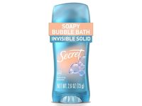Secret Antiperspirant Deodorant, Soapy Bubble Bath, 2.6 oz/73 g - Image 2