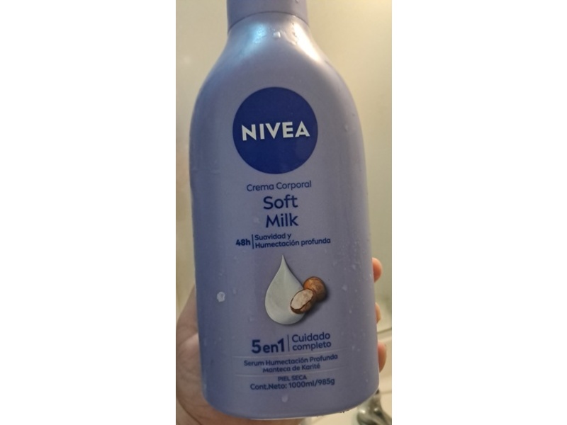 Nivea Soft Milk Body Cream, 985 g
