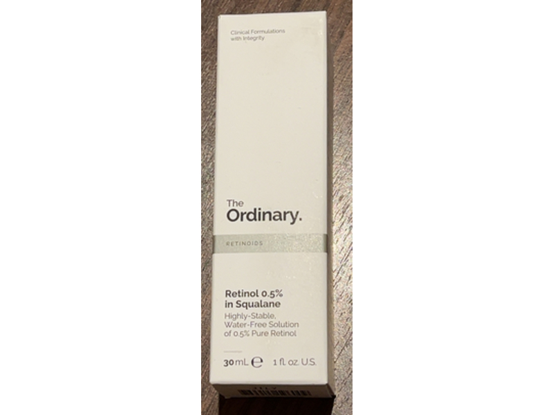 The Ordinary Highly Stable Water, Retinol 0.5%, 1 fl oz/30 mL