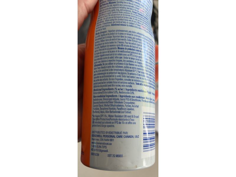 Banana Boat Ultra Mist Sport Performance Sunscreen Spray, SPF 30