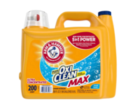 Arm & Hammer 5 In 1 Power Plus Oxi Clean Ultra Stain Fighters Max Laundry Detergent, Fresh Scent, 200 Loads, 200 fl oz/5.91 L - thumbnail 1