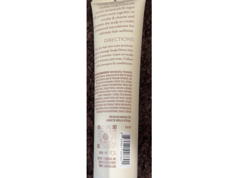 Vegamour Gro + Advanced Scalp Dextoxifying Serum, 2 fl oz/60 mL