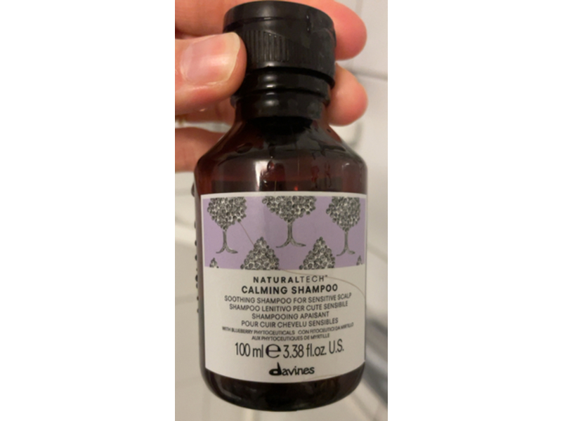 Davines Natural Tech Calming Shampoo, 3.38 fl oz/100 mL