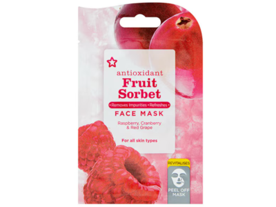 Superdrug Antioxidant Face Mask, Fruit Sorbet, 10 mL