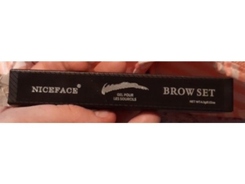 Niceface Eyebrow Setting Liquid Gel, Transparent, 0.02 oz/4.3 g