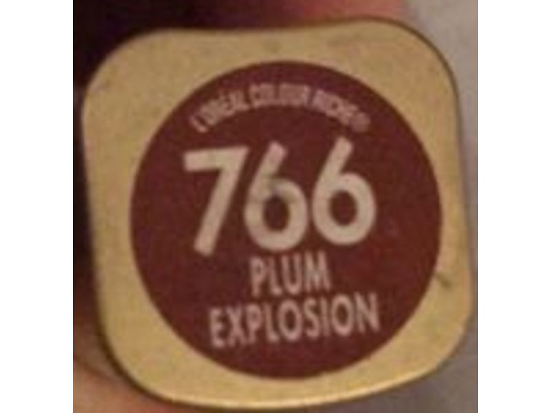 L'Oreal Paris Colour Riche Lipstick, 766 Plum Explosion, 0.13 oz