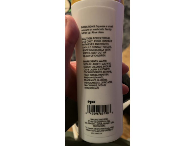 b.pure Hyaluronic Acid Body Wash, 10 fl oz/296 mL