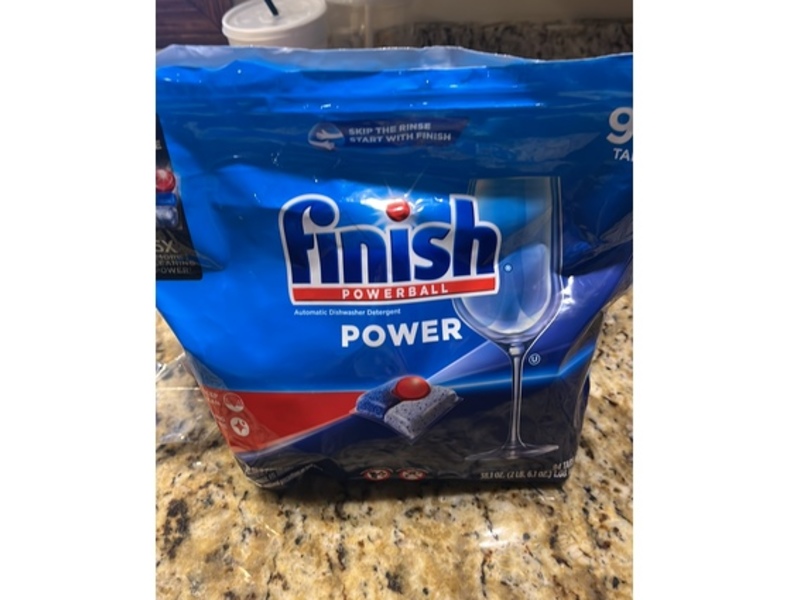 Finish Powder Dishwasher Detergent Pod, 94 Pods