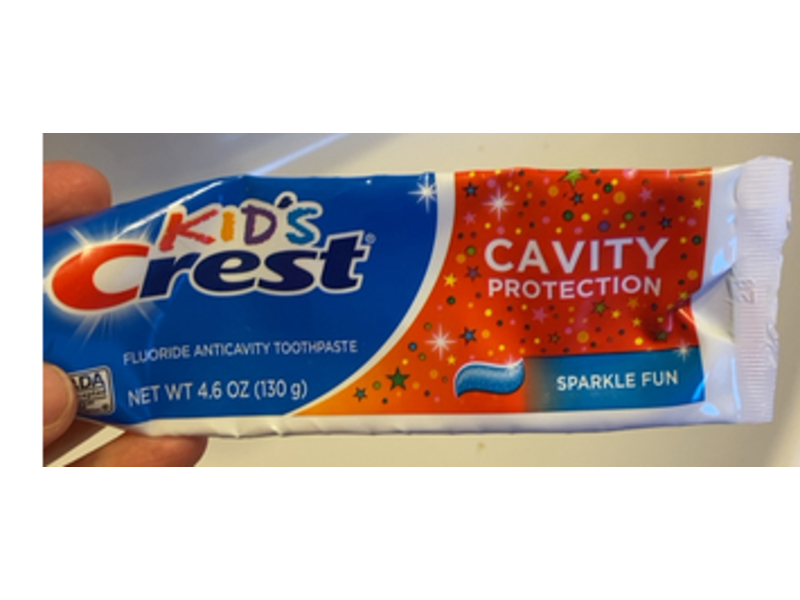 Crest Kid's Cavity Protection Fluoride Anticavity Toothpaste, Sparkle Fun, 4.6 oz/130 g, Pack Of 3