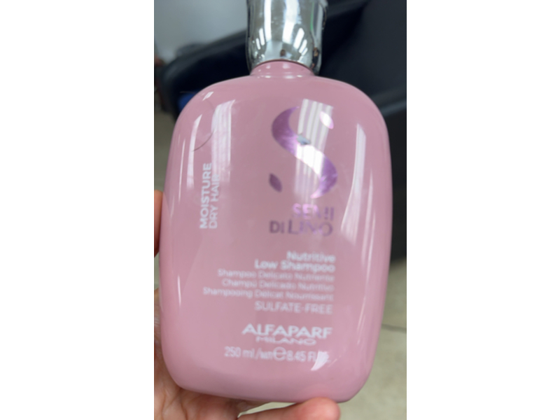 Alfaparf Milano Semi Di Lino Moisture Nutritive Low Shampoo, 8.45 fl oz/250 mL