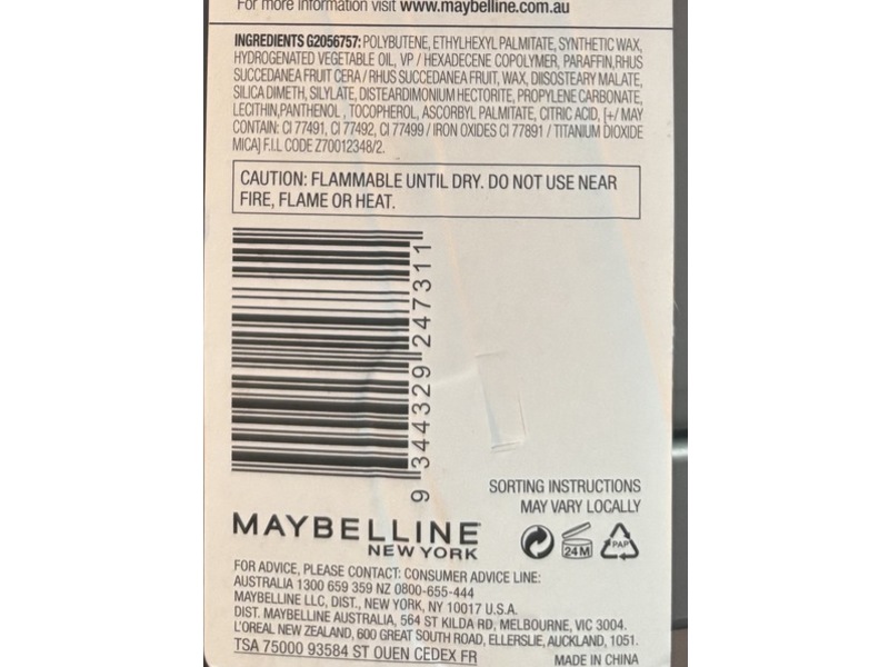 Maybelline Express Brow Shaping Pencil, Soft Brown, 0.035 oz/1 g