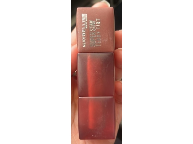 Maybelline Super Stay Teddy Liquid Lip Tint, Mascara Tear, 0.17 fl oz/5 mL