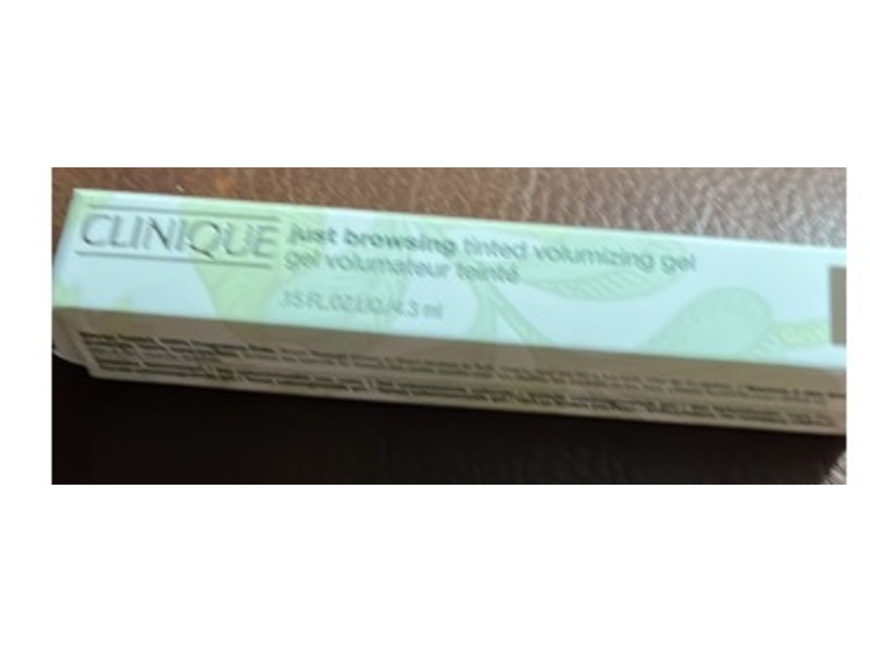 Clinique Just Browsing Tinted Volumizing Gel, Soft Brown, 3.5 fl oz/4.3 mL