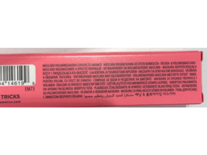 Benefit Fan Fest Fanning & Volumizing Mascara, Hyper Black, 0.14 oz/4 g