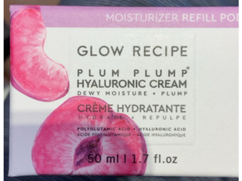 Glow Recipe Plum Plump Hyaluronic Cream, 1.7 fl oz/50 mL