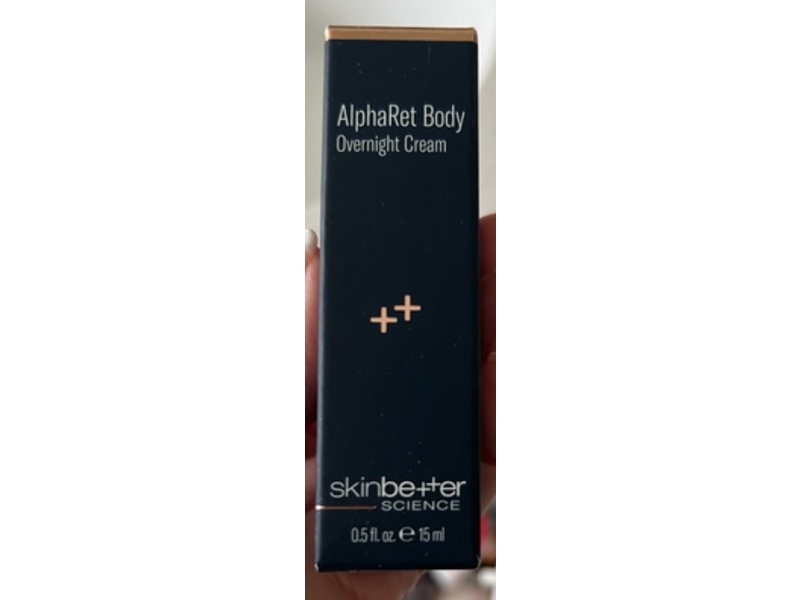 SkinBetter Science AlphaRet Body Overnight Cream, 0.5 fl oz/15 mL