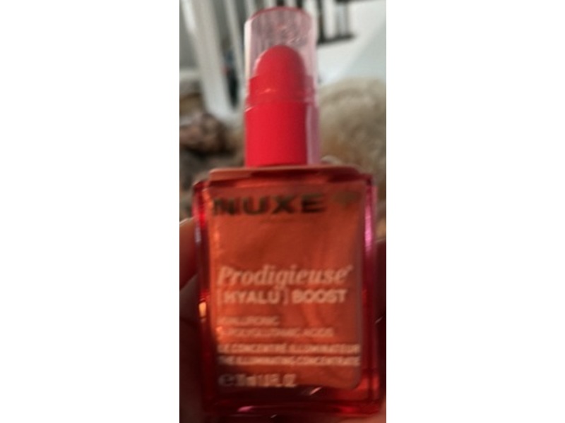 Nuxe Prodigieuse Hyalu Boost Illuminating Concentrate, Hyaluronic & Polyglutamic Acid, 1 fl oz/30 mL
