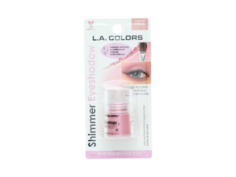 L.A. Colors Shimmer Eyeshadow, Lollipop, 0.10 oz