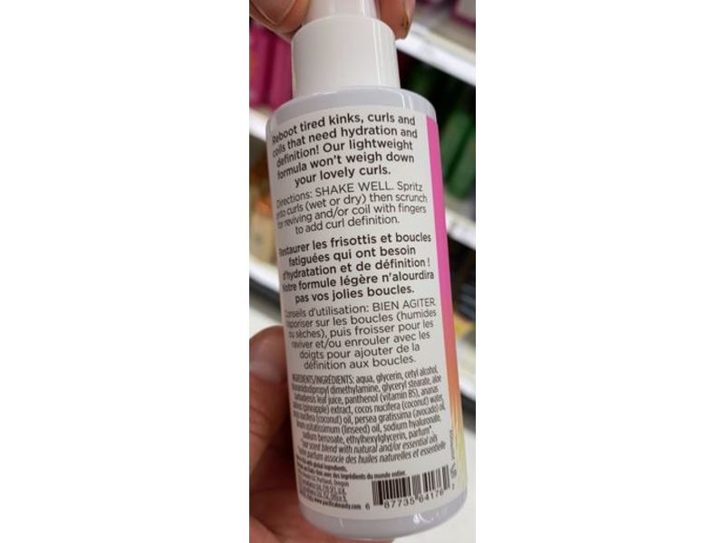 Pacifica Pineapple Curls Refresher Mist, 4 fl oz/118 mL