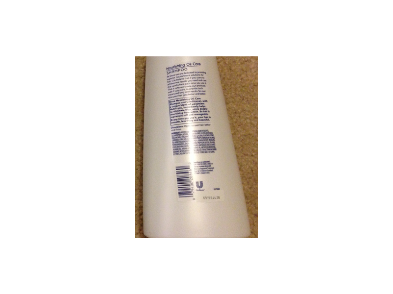 Dove Nutritive Solutions Nourishing Oil Care Shampoo, 25.4 fl oz/750 mL