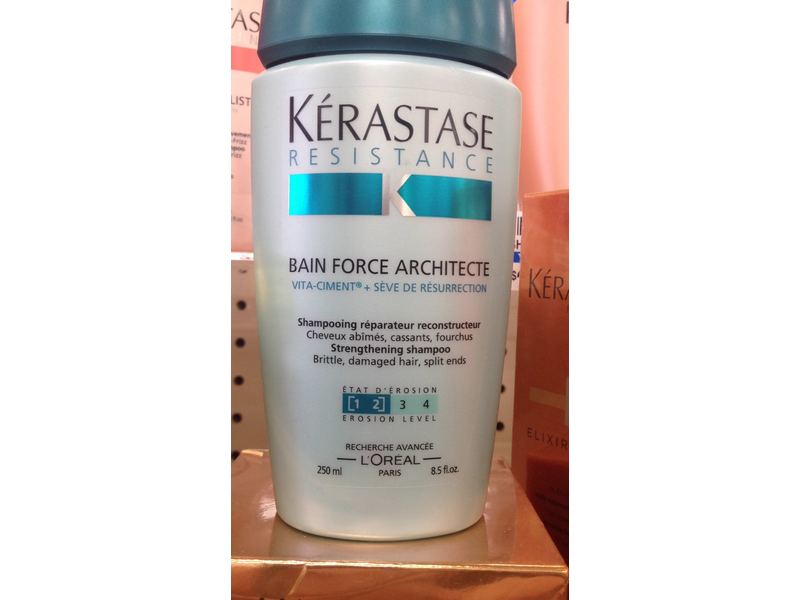 Kerastase Resistance Bain Force Architecte Shampoo, 8.5 fl oz