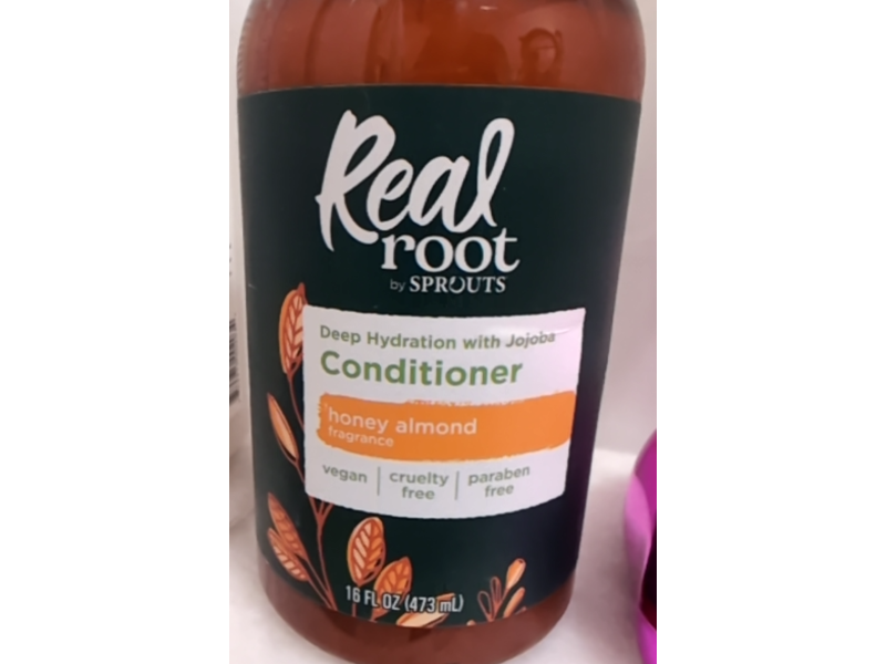 Real Root By Sprouts Deep Hydration Conditioner, Honey Almond, 16 fl oz/473 mL