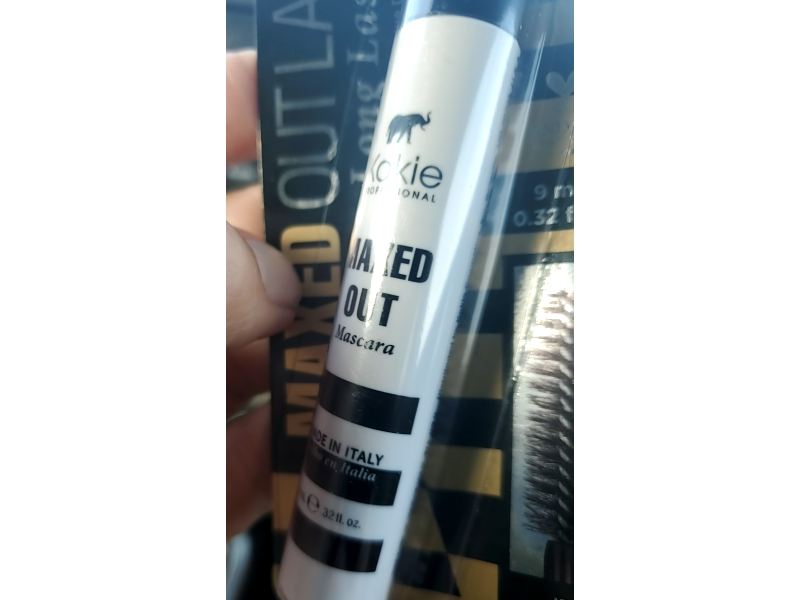 Kokie Maxed Out Lash Mascara, Jet Black,0.32 fl oz/9 mL