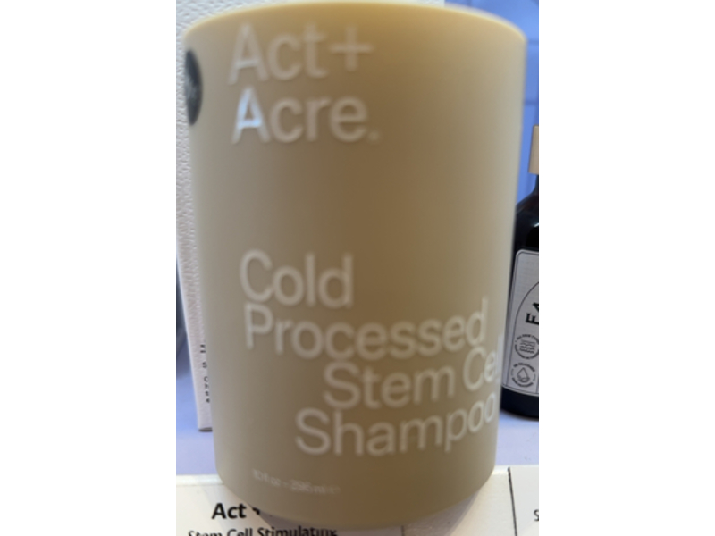 Act+Acre Cold Processed Stem Cell Shampoo, 10 fl oz/296 mL