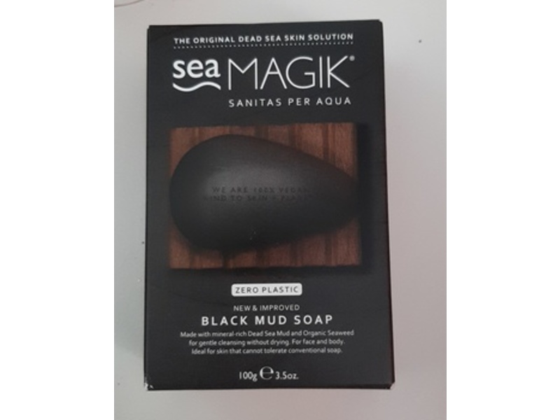 Dead Sea Spa Magik Black Mud Soap,100 g