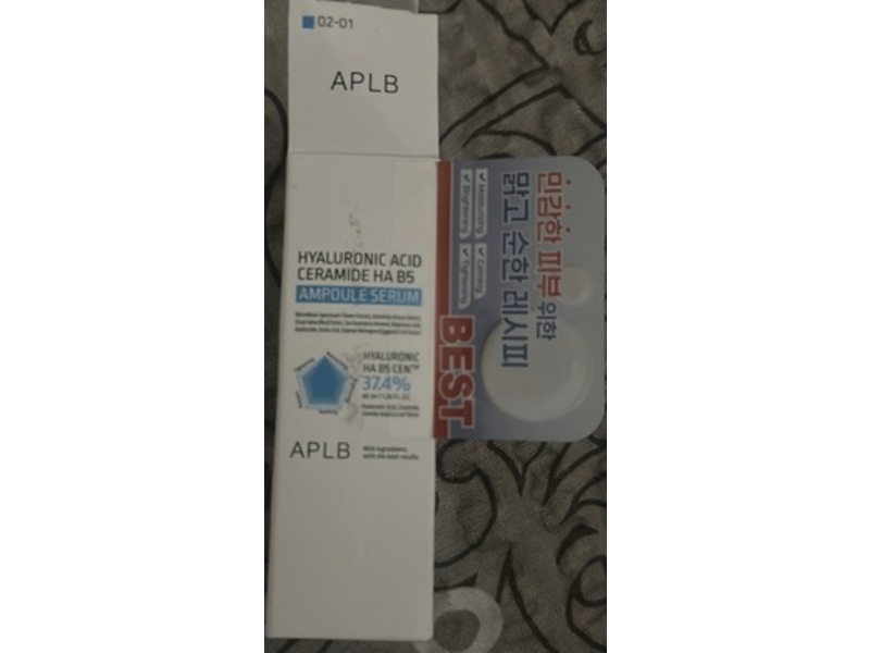 APLB Hyaluronic Acid Ceramide HA B5 Ampoule Serum, 1.35 fl oz/40 mL
