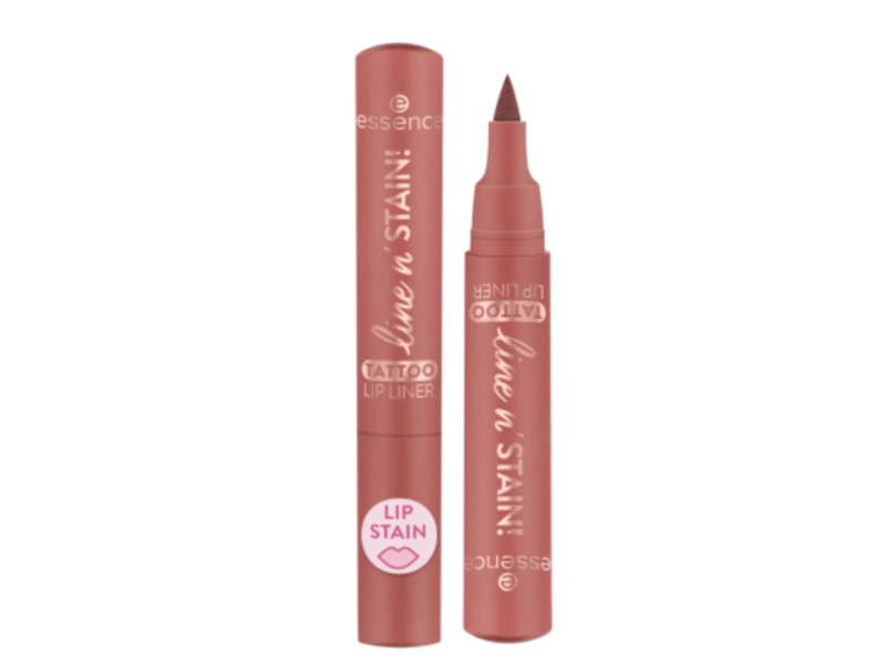 Essence Love N Stain Tattoo Lipliner, 02 Must Have Brown, 0.08 fl oz/2.5 mL