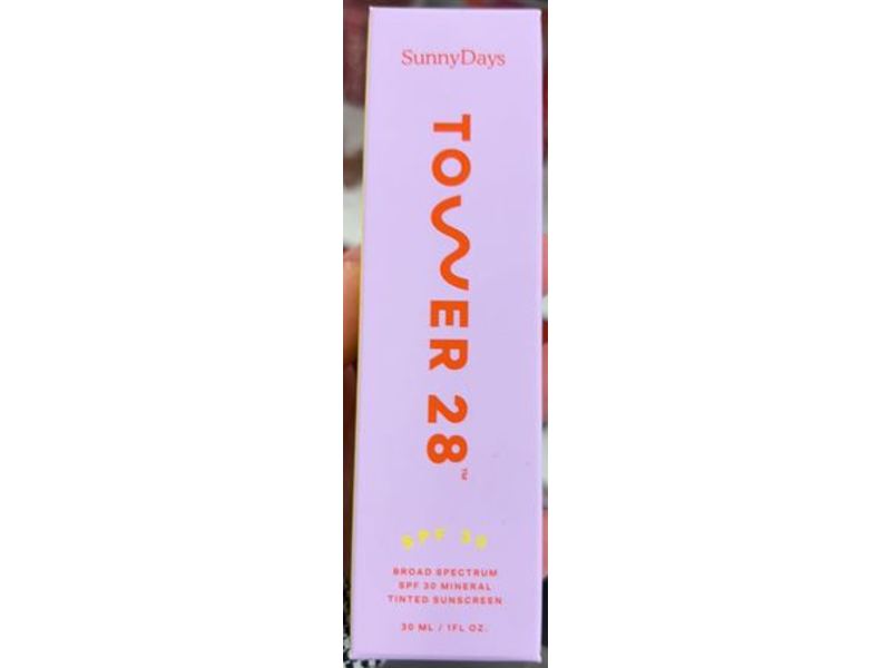 Tower 28 SunnyDays Tinted Sunscreen, 70 Venice, SPF 30, 1 fl oz/30 mL