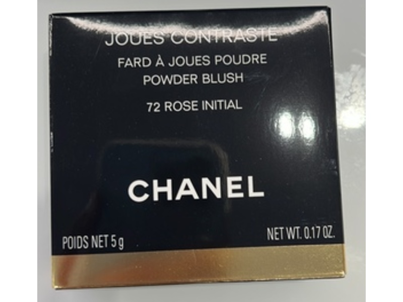 Chanel Joues Contraste Powder Blush, 72 Rose Initial, 0.17 oz/5 g