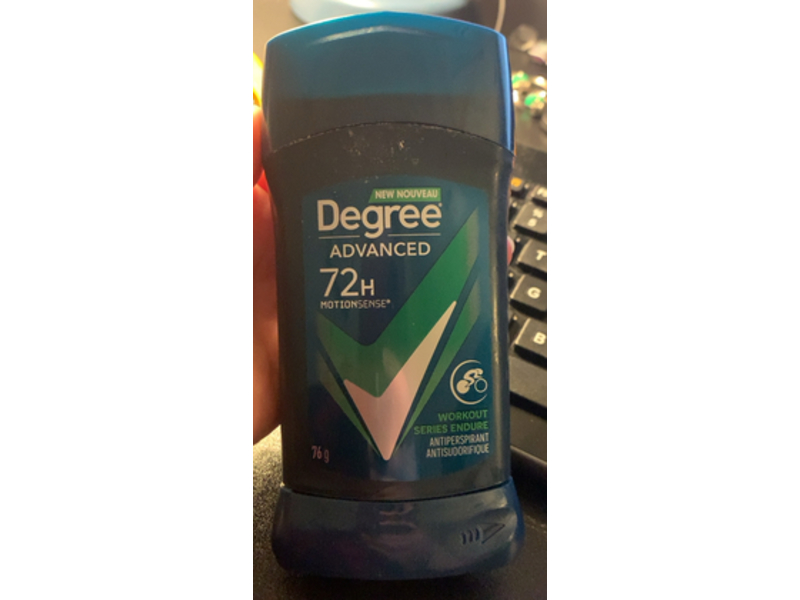 Degree Advanced Workout Series Endure Antiperspirant, 76 g
