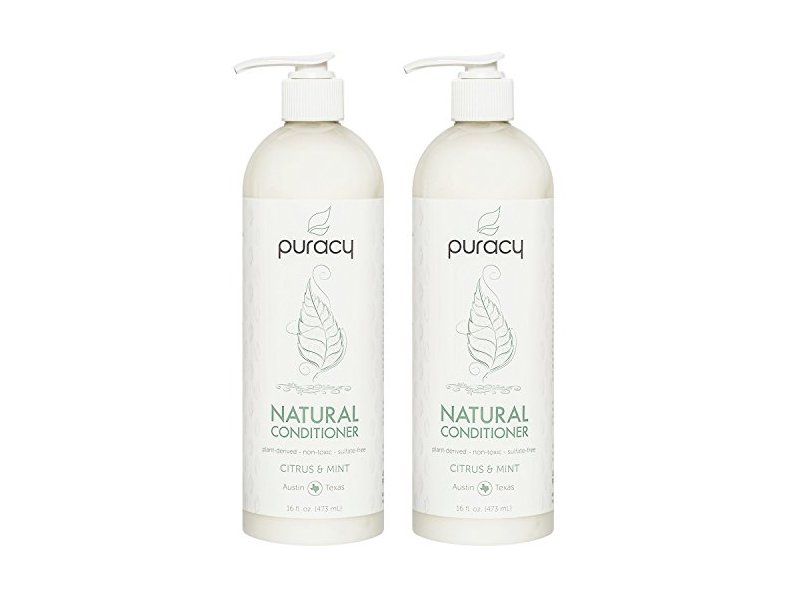 Puracy Natural Conditioner, Citrus & Mint, 16 fl oz/473 mL (2 Pack)