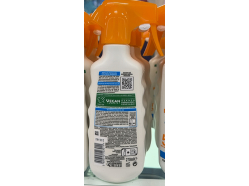 Garnier Delial Sunscreen Spray, SPF 50 +, 270 mL