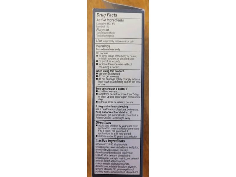 CVS Health Lidocaine Pain Relief Cream, Maximum Strength, 2.7 oz/76.5 g