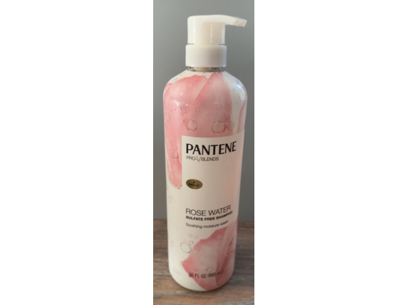 Pantene Rose Water Shampoo, Pro-V, 30 fl oz/888 mL