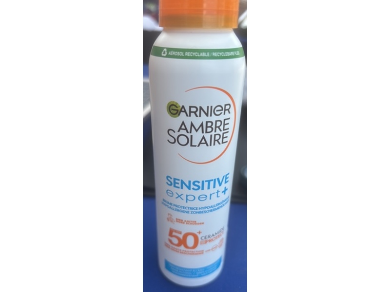 Garnier Ambre Solaire Sensitive Expert+ Sun Protection Mist, SPF 50+, 150 mL