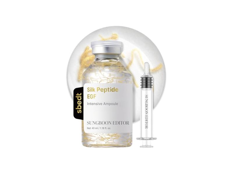 Sungboon Editor Silk Peptide EGF Intensive Ampoule, 1.35 fl oz/40 mL