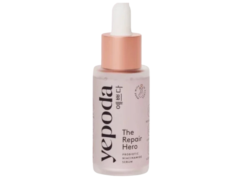 Yepoda The Repair Hero Serum, Prebiotic & Niacinamide, 0.08 fl oz/2.5 mL
