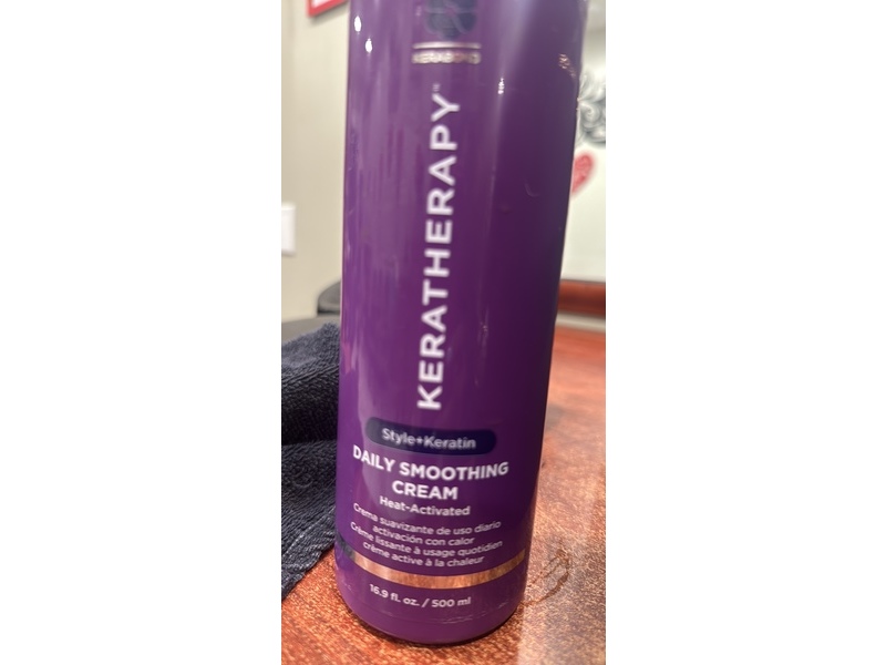 Keratherapy Style+Keratin Daily Smoothing Cream, 16.9 fl oz/500 mL