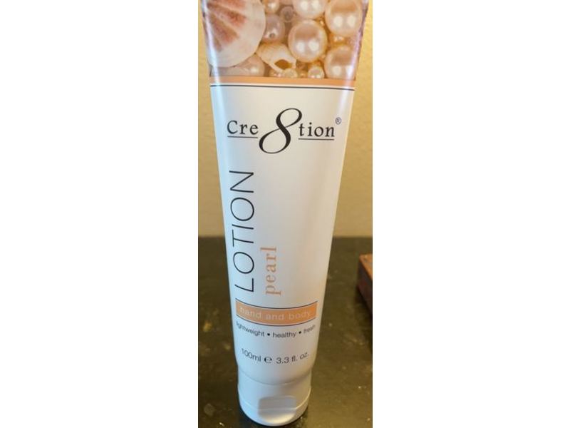 Cre8tion Hand & Body Lotion, Pearl, 3.3 fl oz/100 mL