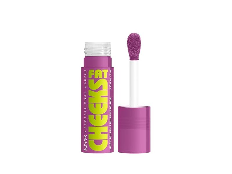 Nyx Professional Makeup Fat Cheeks Juicy Plump Blush, Blueberry Burst, 0.27 fl oz/8 mL