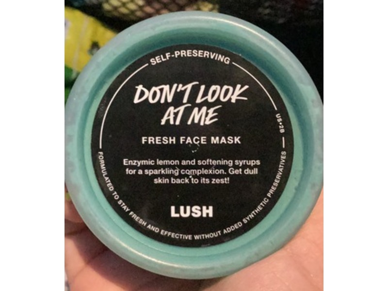 Lush Don't Look At Me Fresh Face Mask, 75 g