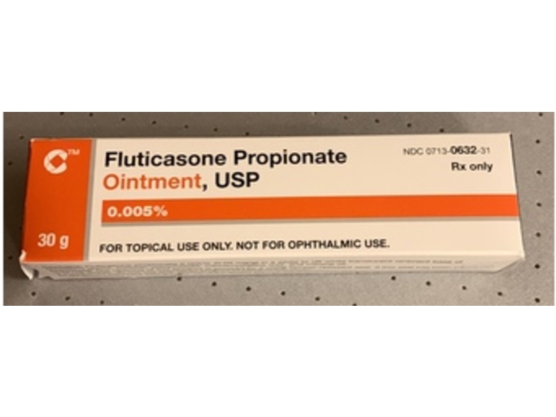 Fluticasone Propionate Ointment, 0.005%, 30 g, Cosette Pharmaceuticals (Rx)