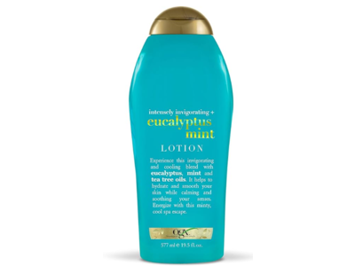 OGX Body Lotion, Eucalyptus Mint, 19.5 fl oz/577 mL