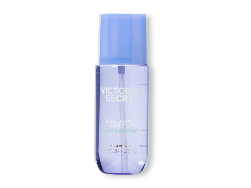 Victoria's Secret Hair & Body Mist, Blue Jasmine Water Lily, 8 fl oz/236 mL