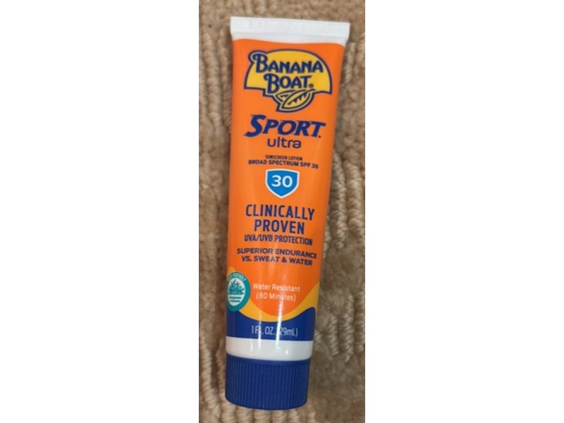 Banana Boat Sport Sunscreen, 1 fl oz/29 mL, Pack Of 4