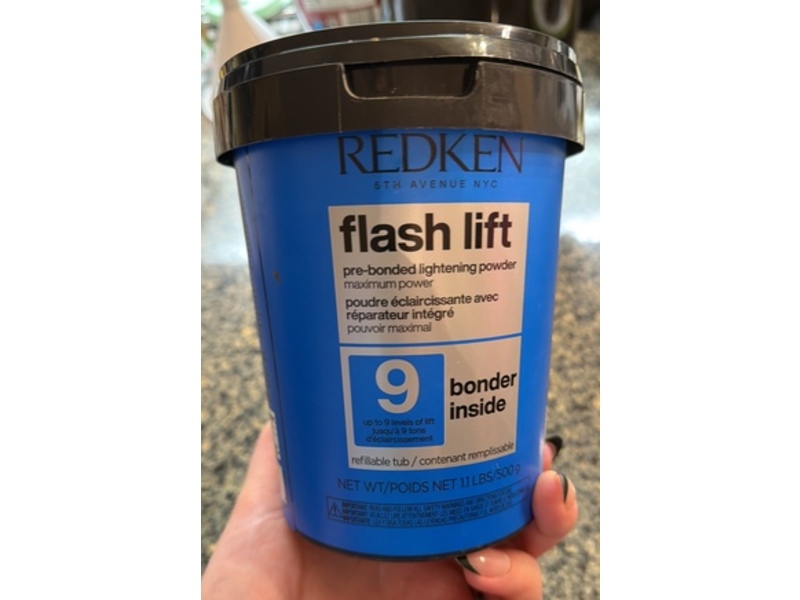 Redken Flash Lift Pre-Bonded Lightening Powder, Bonder Inside 9, 500 g